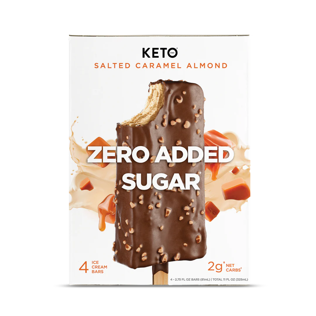 Keto Salted Caramel Bar