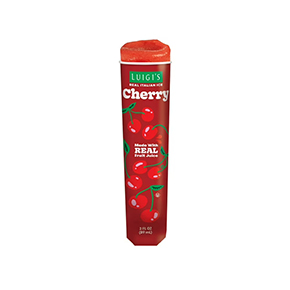 Luigi's Cherry Push pop